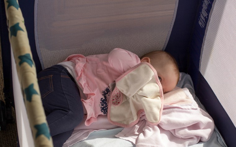 Description_of_image_used_in_KSS_ 5_Abuse and Neglect_child_alone in cot _posed by model_Gary Brigden