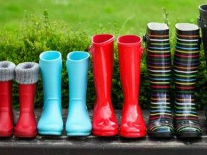 wellies of different sizes