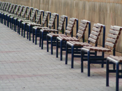 empty chairs