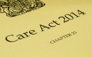 The front cover of the Care Act 2014