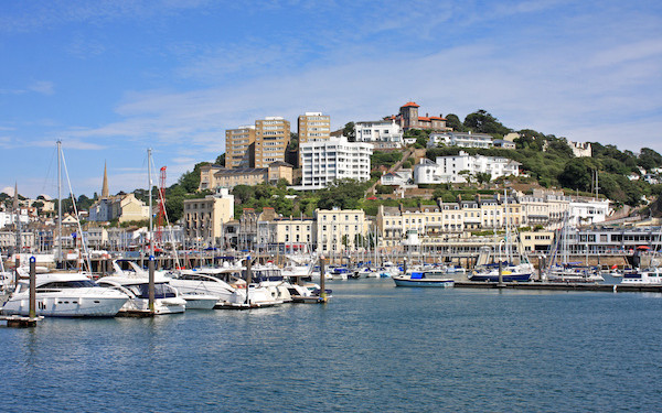 Seafront image of Torquay, home of Torbay council (credit: Jenny Thompson / Adobe Stock)