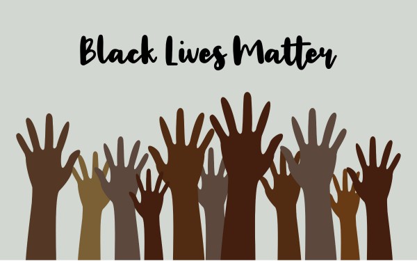 Black, Lives Matter poster