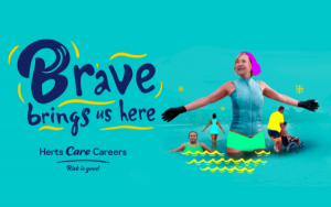 Hertfordshire Council care careers image
