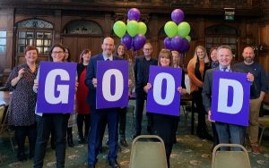 Wakefield Council staff celebrate their good rating from Ofsted