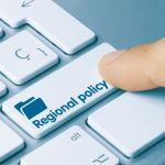 Regional policy key on keyboard