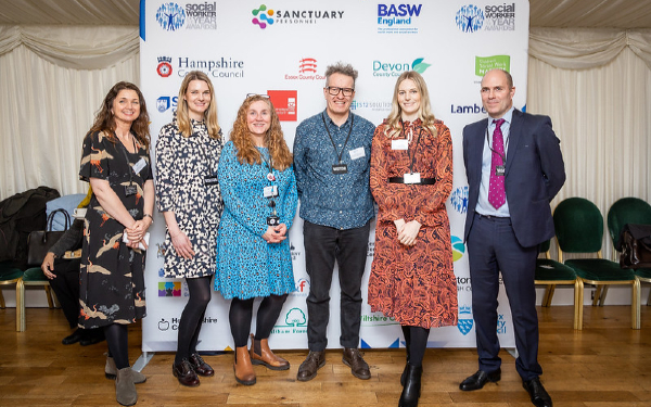 Social Worker of the Year Awards 2022, overall winners, pictured at parliamentary reception