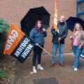 Swindon social workers on strike