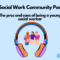 The pros and cons of being a young social worker