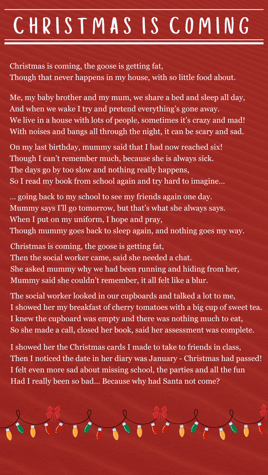 Christmas poem