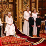 King Charles delivering the 2023 King's Speech in Parliament