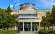 The Scottish Government building in Victoria Quay, Leith