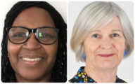 A collage involving Beverley Tarka and Annie Hudson