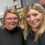 Hayley Smith (left) and Ann-Marie Matson from North East Lincolnshire Council