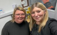 Hayley Smith (left) and Ann-Marie Matson from North East Lincolnshire Council